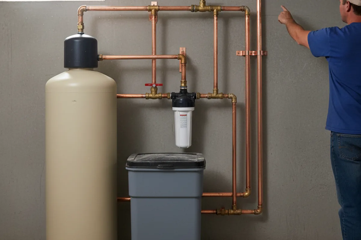 Whole-house water treatment system installed in Beardsley